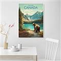 Picture of Canadian Brown Bear _GroupedProduct_Rectangle_Portrait_Unframed_Print_Only_