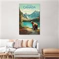 Picture of Canadian Brown Bear _GroupedProduct_Rectangle_Portrait_Unframed_Print_Only_