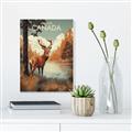 Picture of Canadian Deer _GroupedProduct_Rectangle_Portrait_Unframed_Print_Only_