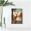 Picture of Canadian Deer _GroupedProduct_Rectangle_Portrait_Unframed_Print_Only_
