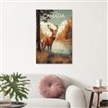 Picture of Canadian Deer _GroupedProduct_Rectangle_Portrait_Unframed_Print_Only_