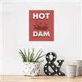 Picture of Hot Dam _GroupedProduct_Rectangle_Portrait_Unframed_Print_Only_