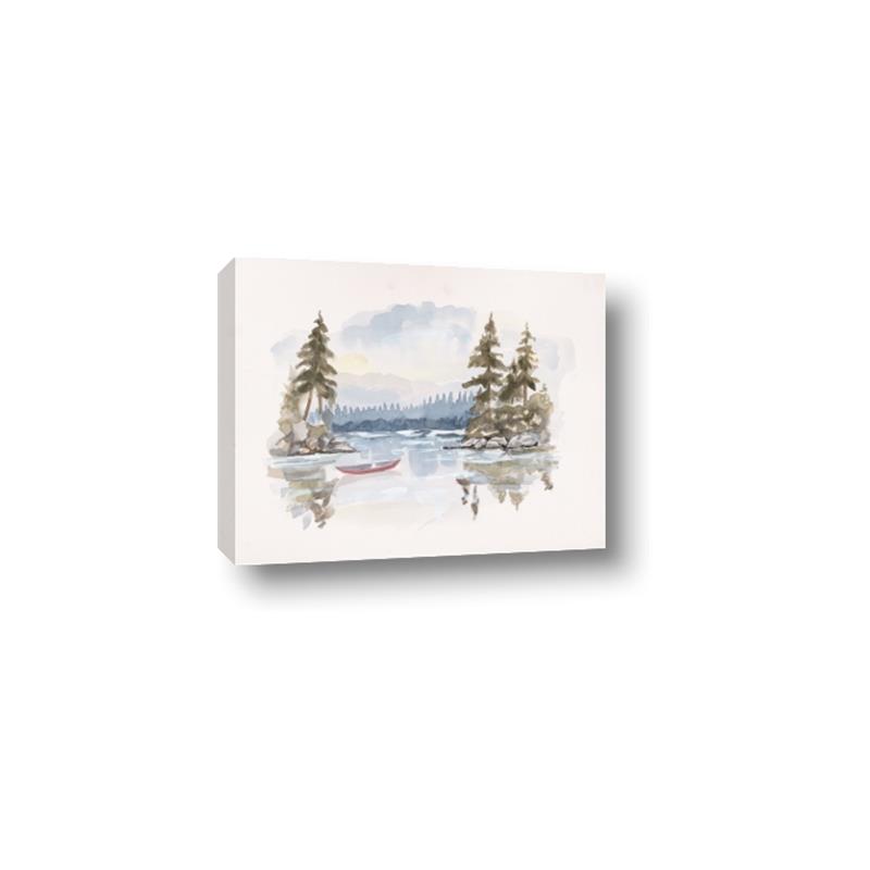 Picture of Reflections of the North I _GroupedProduct_Rectangle_Landscape_Canvas_