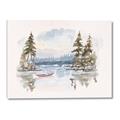 Picture of Reflections of the North I _GroupedProduct_Rectangle_Landscape_Canvas_