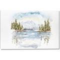Picture of Reflections of the North II _GroupedProduct_Rectangle_Landscape_Canvas_