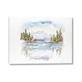 Picture of Reflections of the North II _GroupedProduct_Rectangle_Landscape_Canvas_