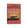 Picture of Drop the Needle, Raise the Vibe _GroupedProduct_Rectangle_Portrait_Canvas_