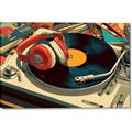 Picture of Disk Jockey  _GroupedProduct_Rectangle_Landscape_Canvas_