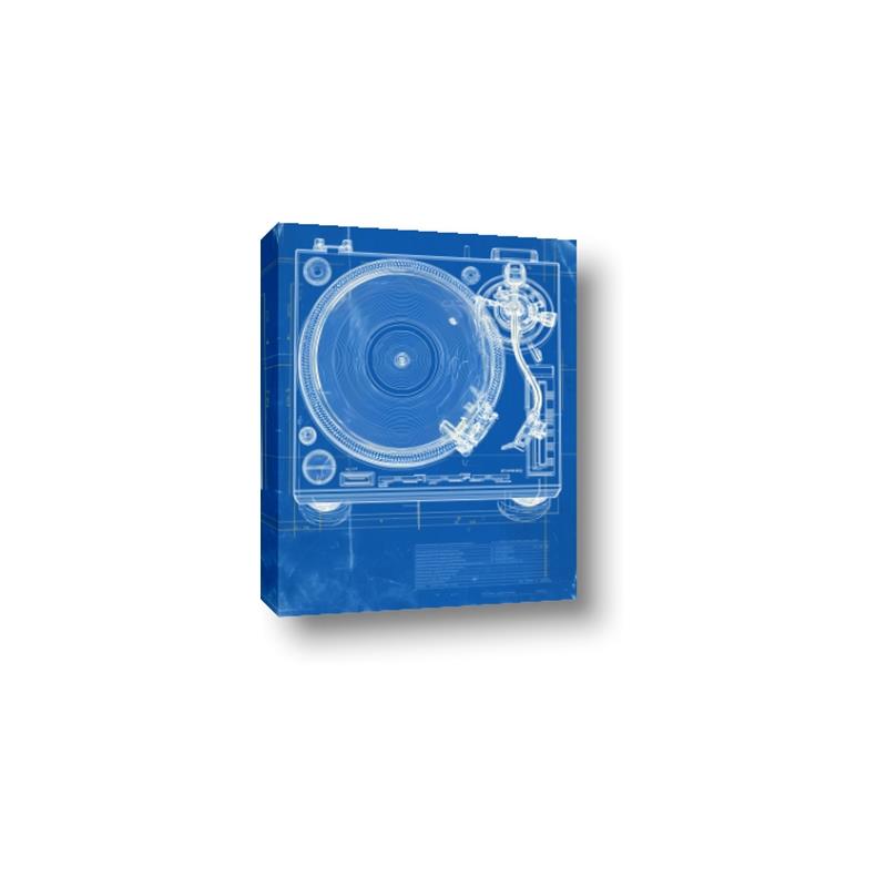 Picture of Blue Print Vinyl II _GroupedProduct_Rectangle_Portrait_Photography _GroupedProduct_Rectangle_Portrait_Canvas_