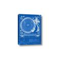 Picture of Blue Print Vinyl II _GroupedProduct_Rectangle_Portrait_Photography _GroupedProduct_Rectangle_Portrait_Canvas_