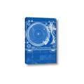 Picture of Blue Print Vinyl II _GroupedProduct_Rectangle_Portrait_Photography _GroupedProduct_Rectangle_Portrait_Canvas_