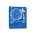 Picture of Blue Print Vinyl II _GroupedProduct_Rectangle_Portrait_Photography _GroupedProduct_Rectangle_Portrait_Canvas_