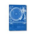Picture of Blue Print Vinyl II _GroupedProduct_Rectangle_Portrait_Photography _GroupedProduct_Rectangle_Portrait_Canvas_