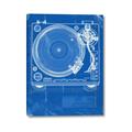 Picture of Blue Print Vinyl II _GroupedProduct_Rectangle_Portrait_Photography _GroupedProduct_Rectangle_Portrait_Canvas_