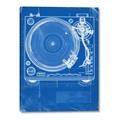 Picture of Blue Print Vinyl II _GroupedProduct_Rectangle_Portrait_Photography _GroupedProduct_Rectangle_Portrait_Canvas_