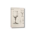 Picture of Sketch of a Wine Glass _GroupedProduct_Rectangle_Portrait_Canvas_