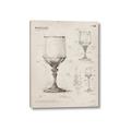 Picture of Sketch of a Wine Glass _GroupedProduct_Rectangle_Portrait_Canvas_