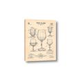 Picture of The Anatomy of a Wine Glass _GroupedProduct_Rectangle_Portrait_Canvas_