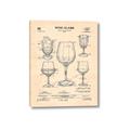 Picture of The Anatomy of a Wine Glass _GroupedProduct_Rectangle_Portrait_Canvas_