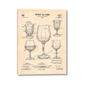 Picture of The Anatomy of a Wine Glass _GroupedProduct_Rectangle_Portrait_Canvas_