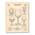 Picture of The Anatomy of a Wine Glass _GroupedProduct_Rectangle_Portrait_Canvas_