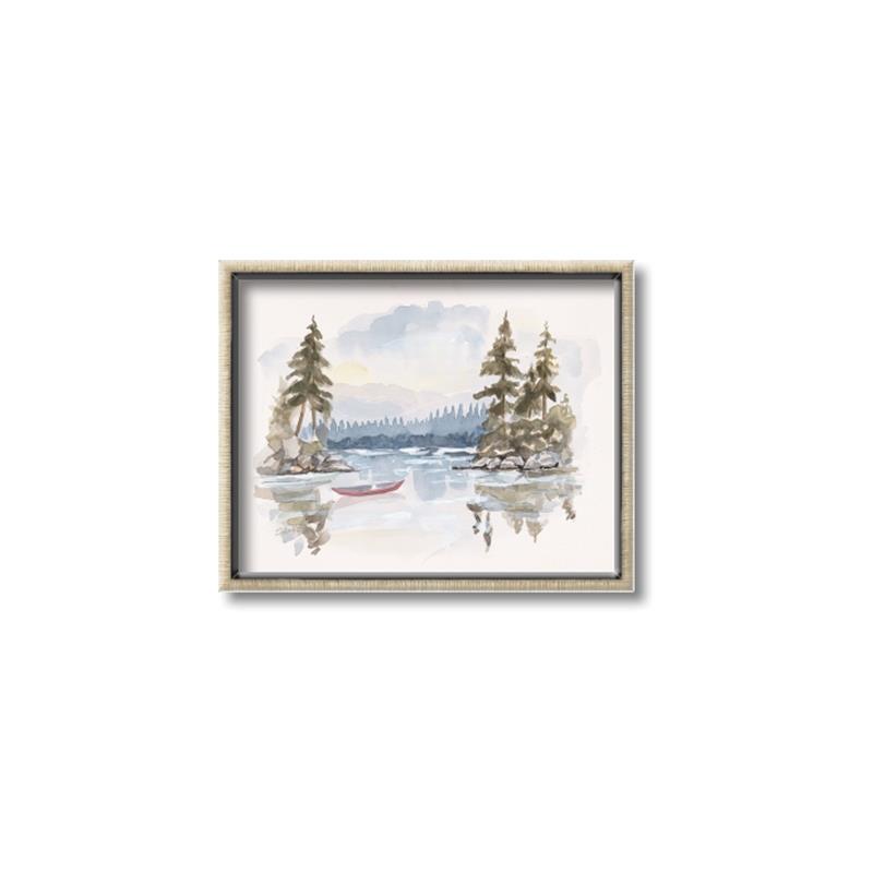 Picture of Reflections of the North I _GroupedProduct_Rectangle_Landscape_Canvas_Framed_