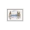 Picture of Reflections of the North I _GroupedProduct_Rectangle_Landscape_Canvas_Framed_