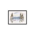 Picture of Reflections of the North I _GroupedProduct_Rectangle_Landscape_Canvas_Framed_