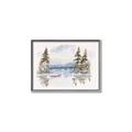 Picture of Reflections of the North I _GroupedProduct_Rectangle_Landscape_Canvas_Framed_