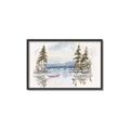 Picture of Reflections of the North I _GroupedProduct_Rectangle_Landscape_Canvas_Framed_