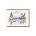 Picture of Reflections of the North I _GroupedProduct_Rectangle_Landscape_Canvas_Framed_