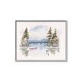 Picture of Reflections of the North I _GroupedProduct_Rectangle_Landscape_Canvas_Framed_