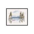 Picture of Reflections of the North I _GroupedProduct_Rectangle_Landscape_Canvas_Framed_