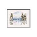 Picture of Reflections of the North I _GroupedProduct_Rectangle_Landscape_Canvas_Framed_