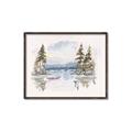 Picture of Reflections of the North I _GroupedProduct_Rectangle_Landscape_Canvas_Framed_