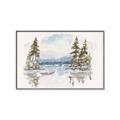 Picture of Reflections of the North I _GroupedProduct_Rectangle_Landscape_Canvas_Framed_
