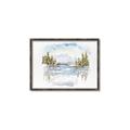 Picture of Reflections of the North II _GroupedProduct_Rectangle_Landscape_Canvas_Framed_