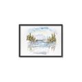 Picture of Reflections of the North II _GroupedProduct_Rectangle_Landscape_Canvas_Framed_