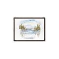 Picture of Reflections of the North II _GroupedProduct_Rectangle_Landscape_Canvas_Framed_