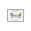Picture of Reflections of the North II _GroupedProduct_Rectangle_Landscape_Canvas_Framed_