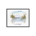 Picture of Reflections of the North II _GroupedProduct_Rectangle_Landscape_Canvas_Framed_