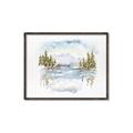 Picture of Reflections of the North II _GroupedProduct_Rectangle_Landscape_Canvas_Framed_