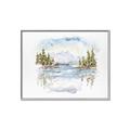 Picture of Reflections of the North II _GroupedProduct_Rectangle_Landscape_Canvas_Framed_