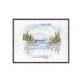 Picture of Reflections of the North II _GroupedProduct_Rectangle_Landscape_Canvas_Framed_