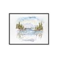 Picture of Reflections of the North II _GroupedProduct_Rectangle_Landscape_Canvas_Framed_