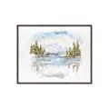 Picture of Reflections of the North II _GroupedProduct_Rectangle_Landscape_Canvas_Framed_