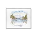 Picture of Reflections of the North II _GroupedProduct_Rectangle_Landscape_Canvas_Framed_