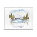 Picture of Reflections of the North II _GroupedProduct_Rectangle_Landscape_Canvas_Framed_