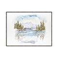 Picture of Reflections of the North II _GroupedProduct_Rectangle_Landscape_Canvas_Framed_
