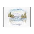 Picture of Reflections of the North II _GroupedProduct_Rectangle_Landscape_Canvas_Framed_
